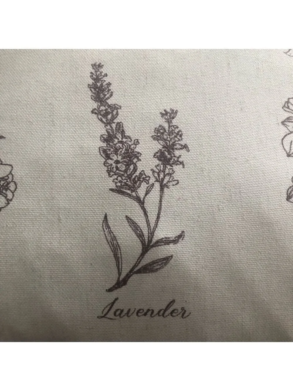 Grandinroad throw pillow. Botanical prints. Polyester linen blend 16”x 16”